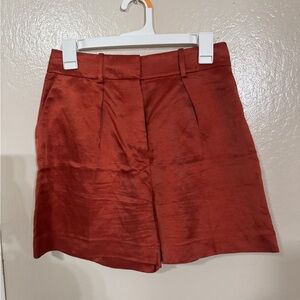 New* Theory Women's Silk Shorts